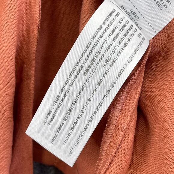 Abercrombie & Fitch Women's Blouse Tie Front Size X-small Caramel - Picture 5 of 11